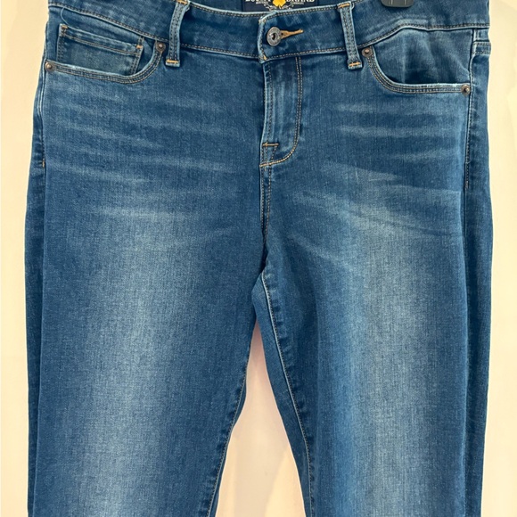 Lucky Brand Lolita boot cut Sz 8 blue jean Cotton Spandex blend Great Condition - Picture 8 of 16